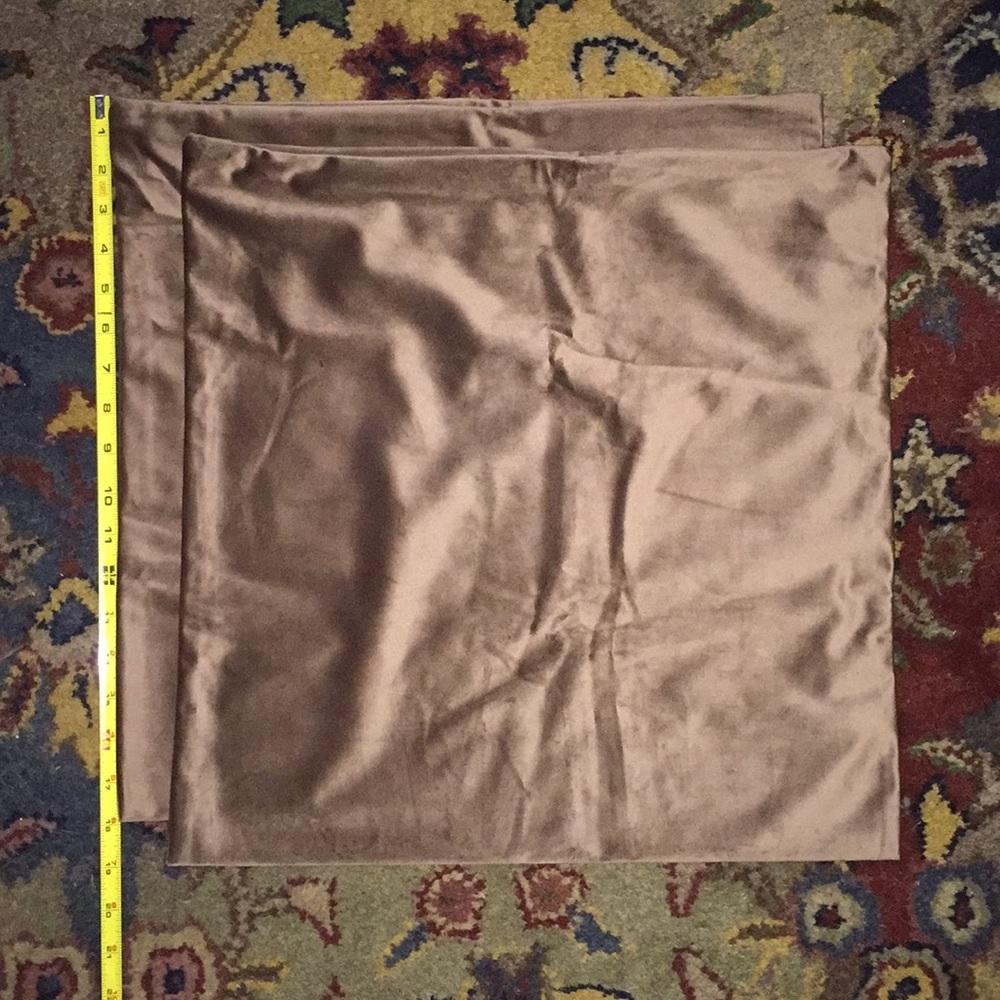 Velvet Pillow Covers - Brown